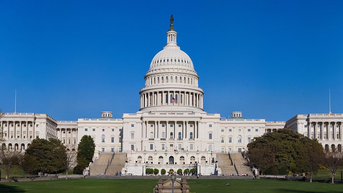 The west front of the United States Capitol